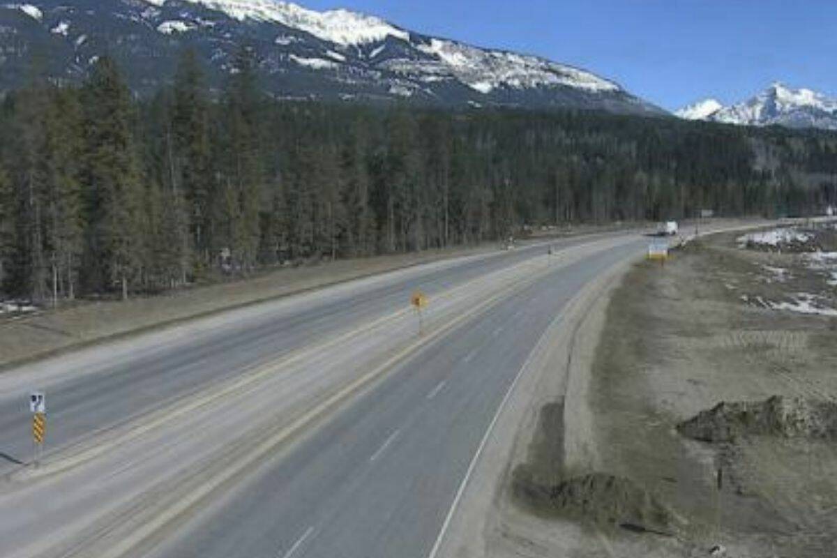 DriveBC webcam at Golden Donal Upper bridge.