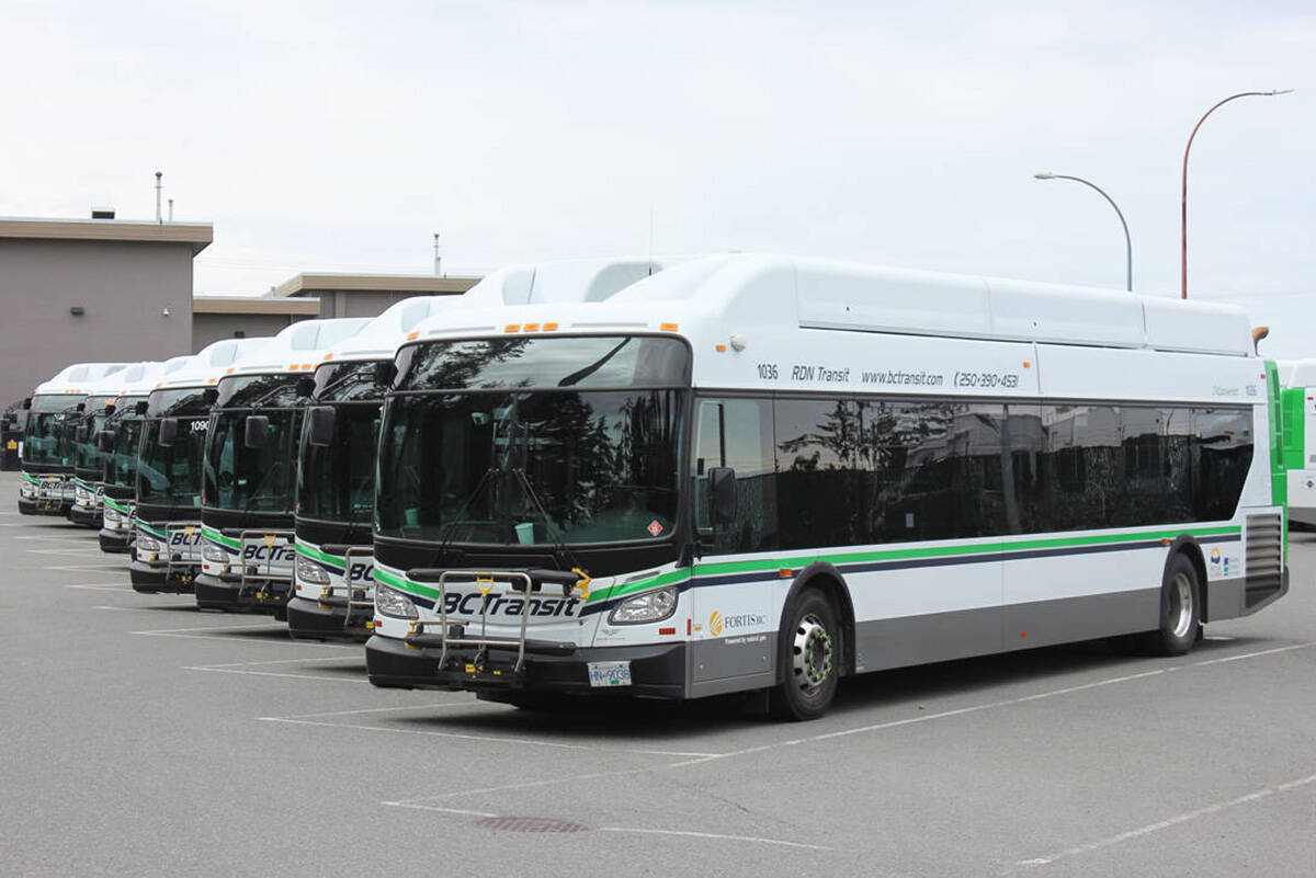B.C. Transit is offering free bus rides in Greater Victoria this Friday (April 22) in celebration of Earth Day. (Black Press Media file photo)