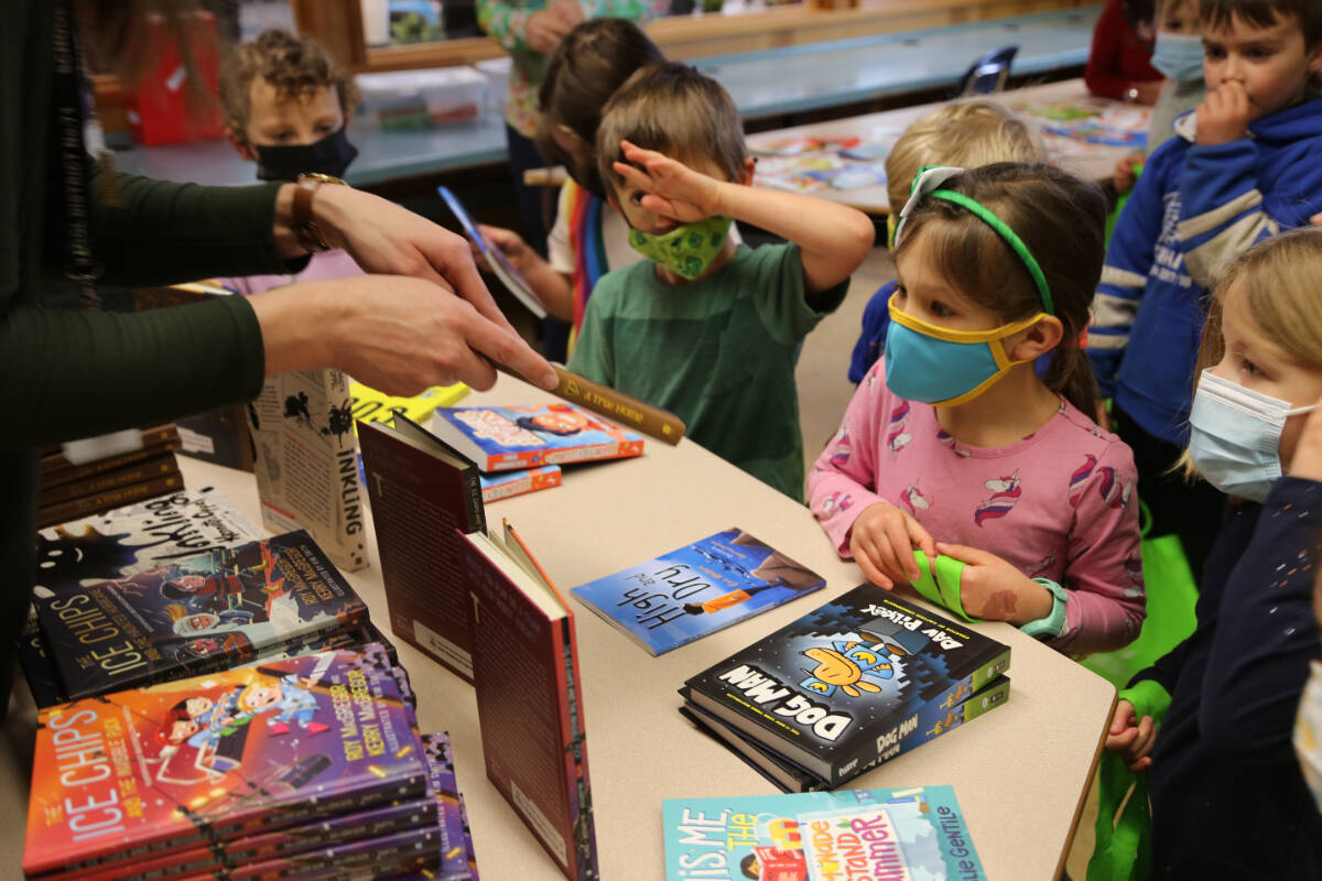 Books4Brains has started a program with the school district to get books to school kids. Photo supplied