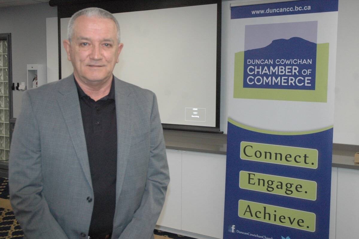 Larry Stevenson, CEO of the Island Corridor Foundation, is still optimistic Vancouver Island’s rail corridor will be resurrected. (Robert Barron/Citizen)