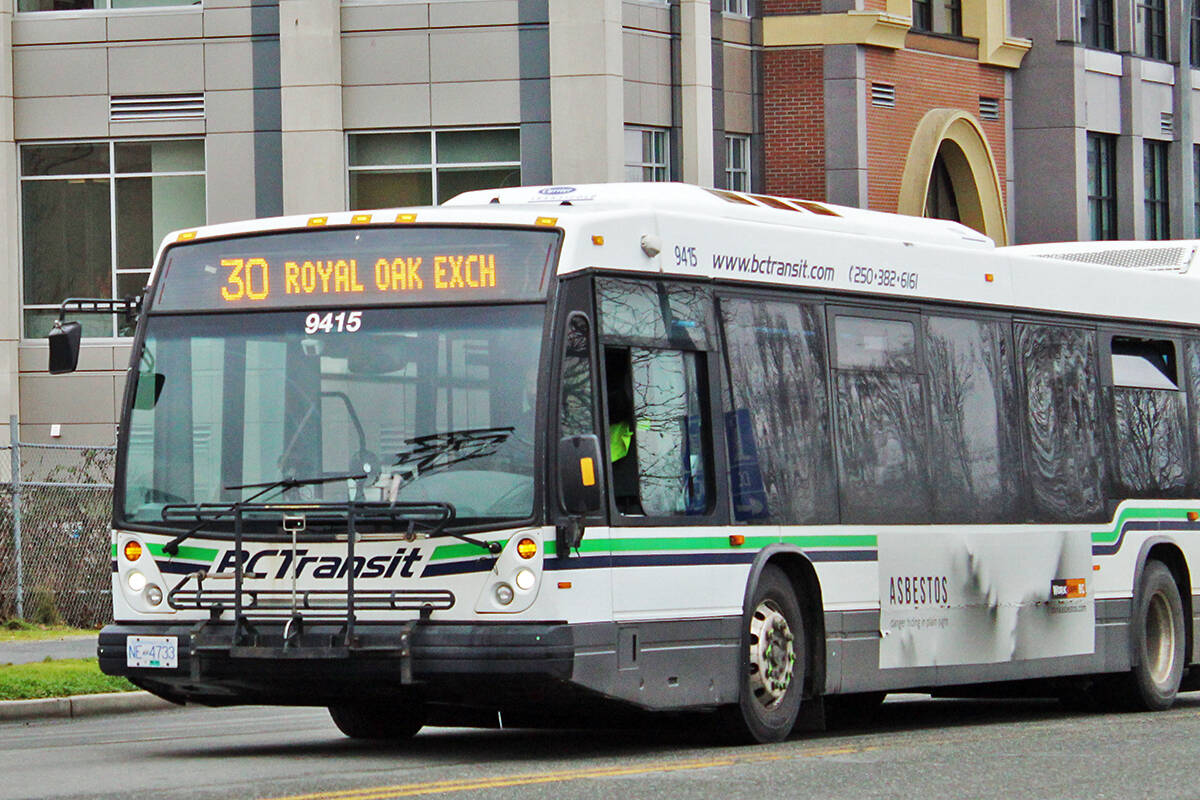 BC Transit is experiencing labour shortages across Greater Victoria, resulting in delayed or cancelled bus routes. (Black Press Media file photo)