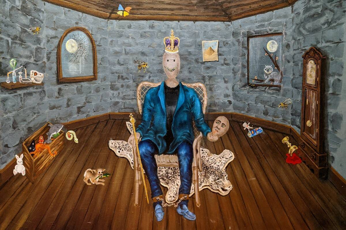Riddle painting by Maureen Bruinsma (Contributed)