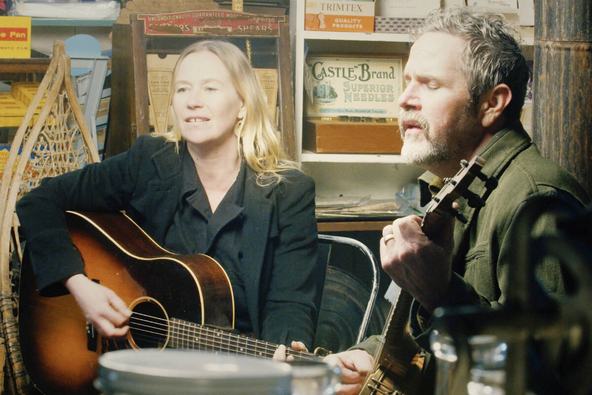 Pharis and Jason Romero filmed their latest video with Rick Magnell in the historic 153 Mile Store. (Rick Magnell video capture)