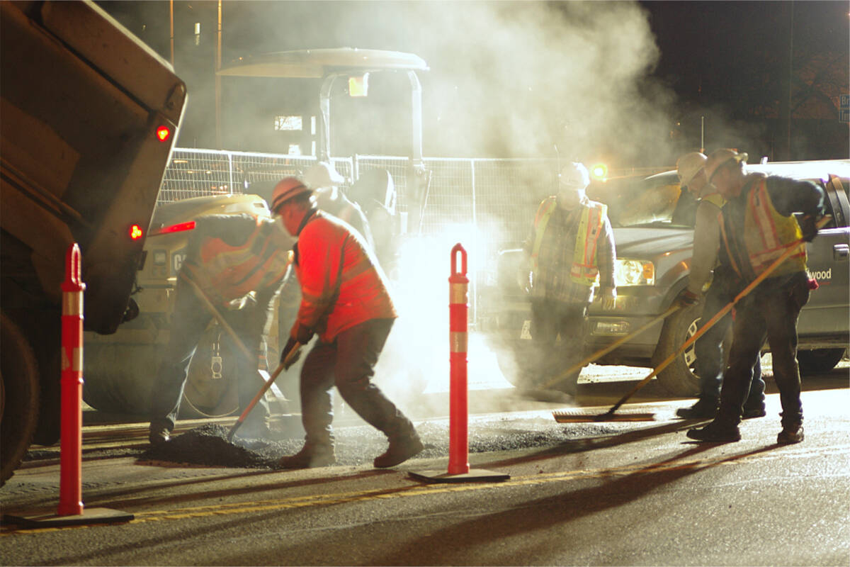 The annual ‘Cone Zone’ campaign reminds drivers to slow down and obey signs and traffic controllers to keep roadside workers safe. (News Bulletin file photo)