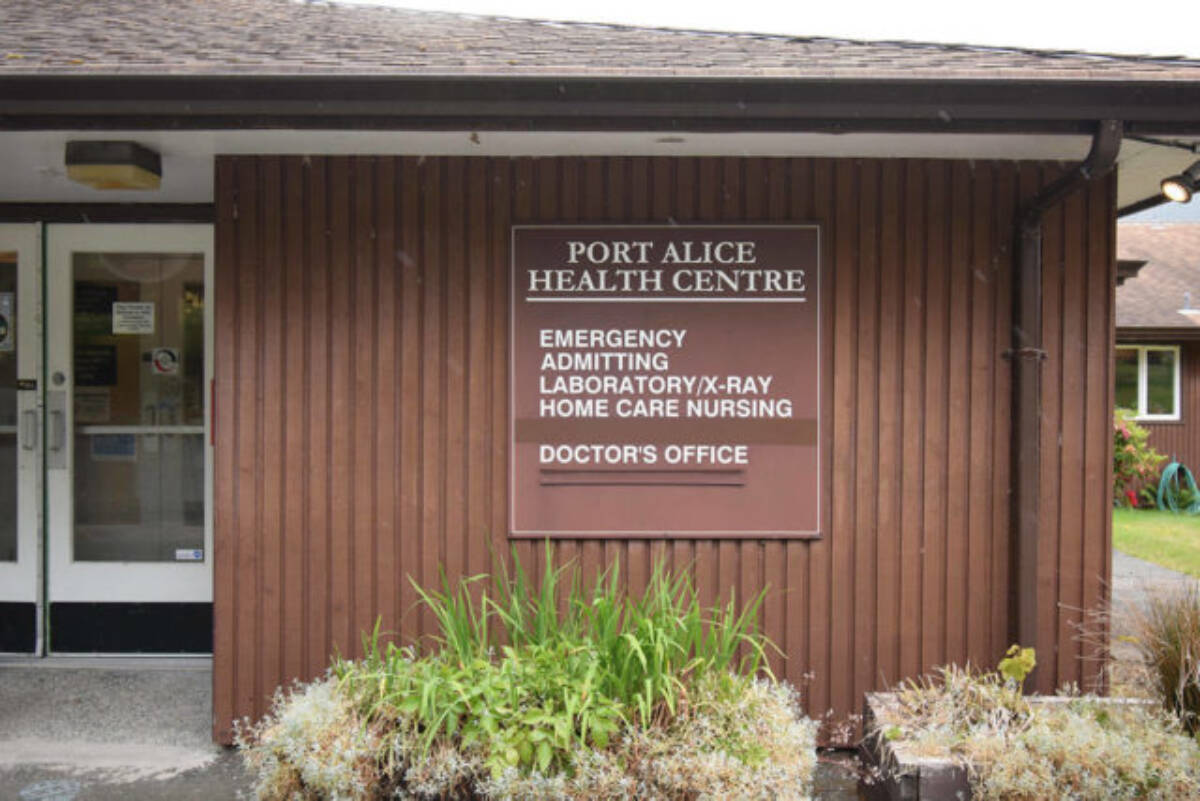 Port Alice Health Centre. (Debra Lynn photo)