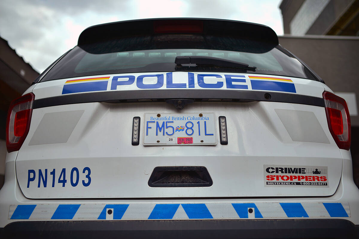 The District of Sooke’s police budget is $2,443,607 but only covers the regular operations of the RCMP. Major crimes, such as murders, terrorism and cocaine trafficking, are handled differently, say officials. (File - Sooke News Mirror)