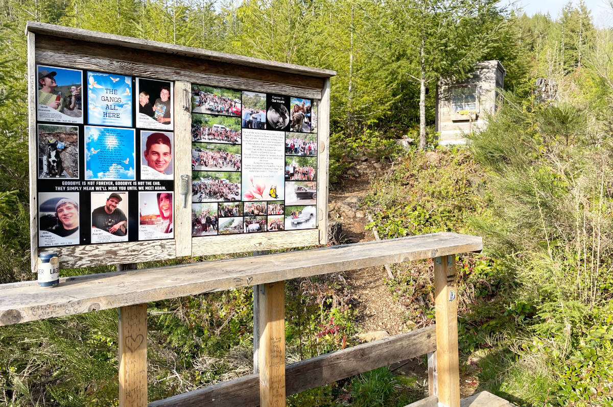 New photo display at the entrance to the DD memorial site on the Pacific Circle Route. (Photo submitted)