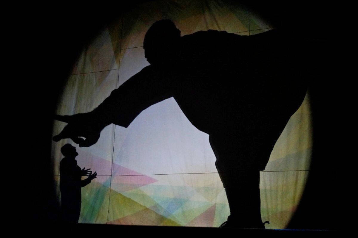 Shadow puppet performance will be part of the William Head on Stage theatre installation. (Courtesy of William Head on Stage)
