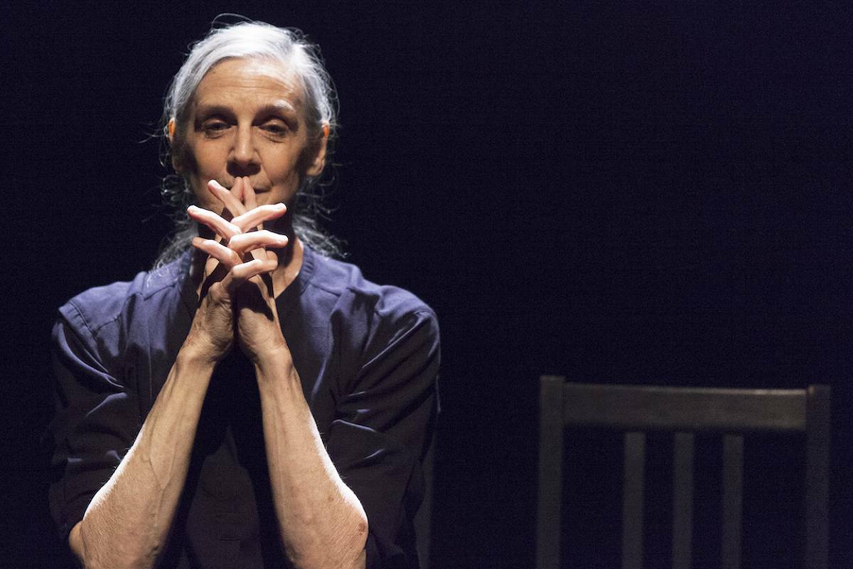Peggy Baker will perform her latest production ‘Unmoored’ in Nanaimo at the Malaspina Theatre on May 29. In her spoken word and movement piece, she hopes to open discussions on mortality and disability. (Photo by Aleksandar Antonijevic)