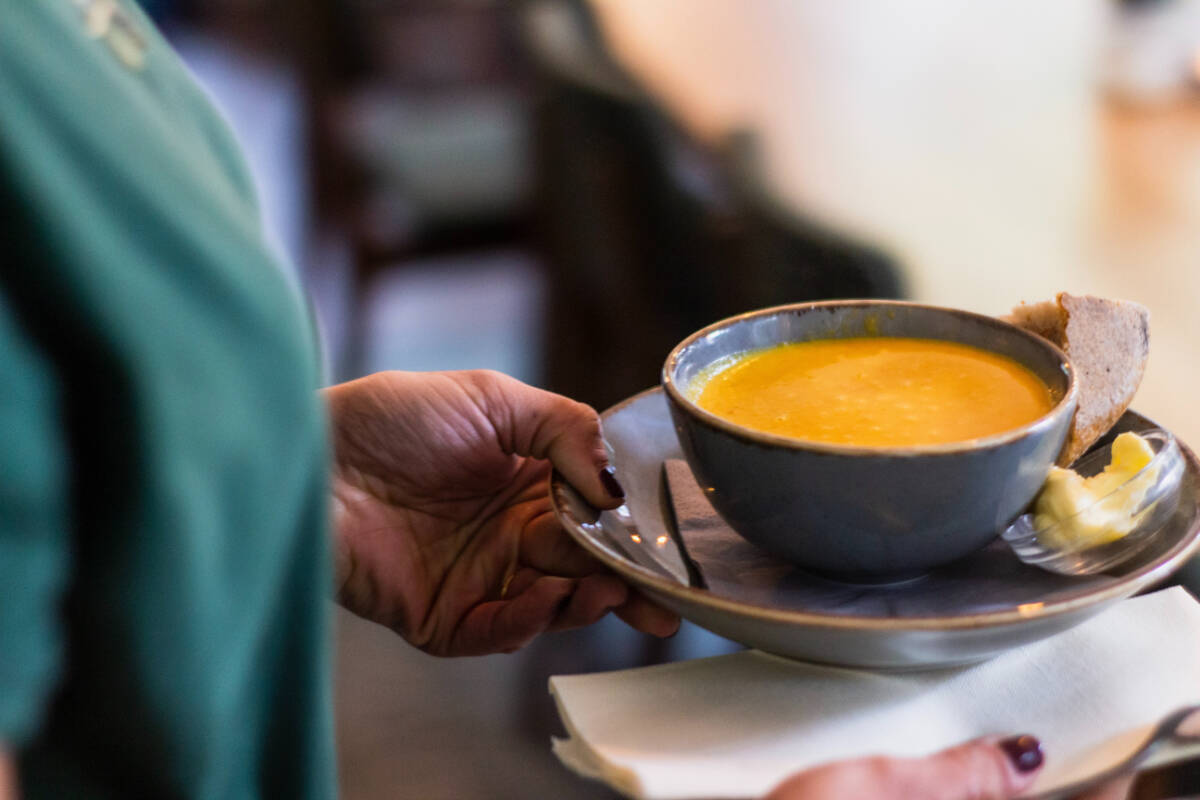 After a two-year pause, Sidney’s St. Andrew Anglican Church is resuming its Wednesday Neighbours Lunch soup kitchen on June 8. (Courtesy of Unsplash)