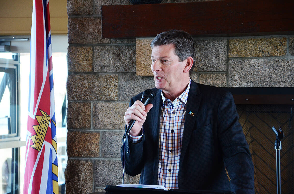 Mayor Andy Adams announced he will run again in this fall's municipal elections. Photo by Mike Chouinard/Campbell River Mirror