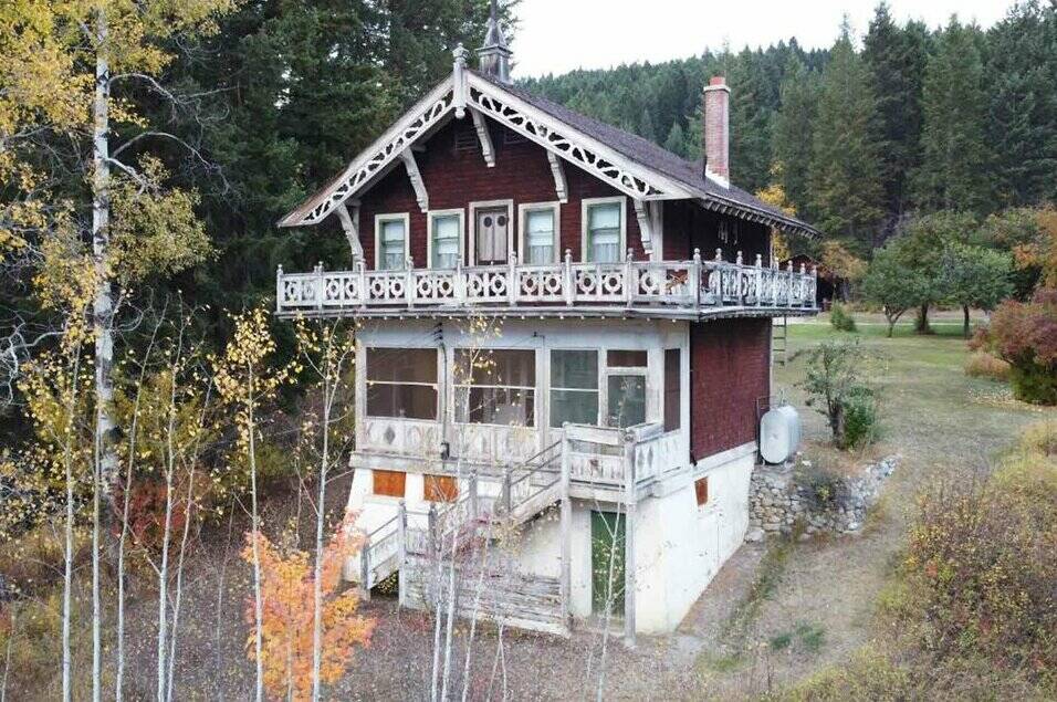 The first chalet to be preserved from the Swiss Village. (RE/MAX Golden photo)