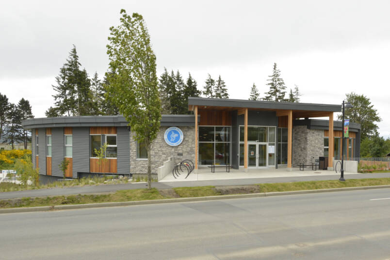The official opening of the new Sooke library on Wadams Way was finally celebrated on June 11. Public health restrictions had prevented the event from happening sooner. (File-Sooke News Mirror)