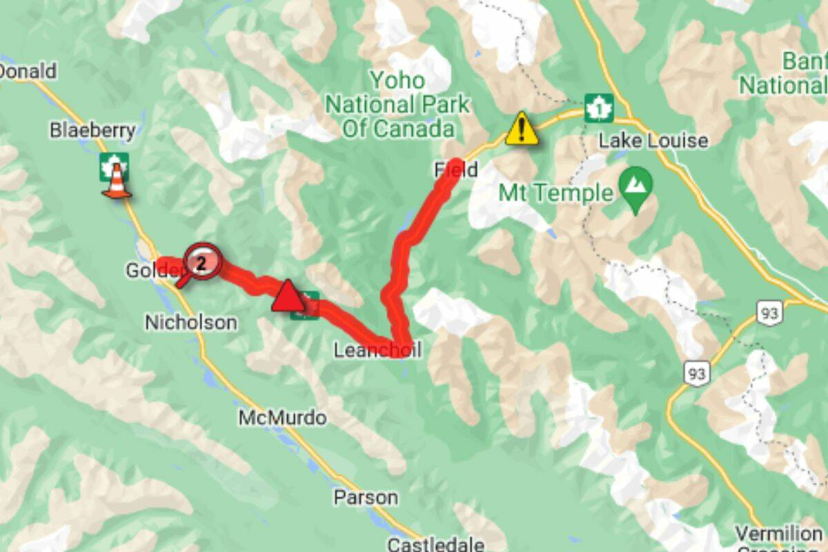 Highway closed, no detour available. Take alternate route.