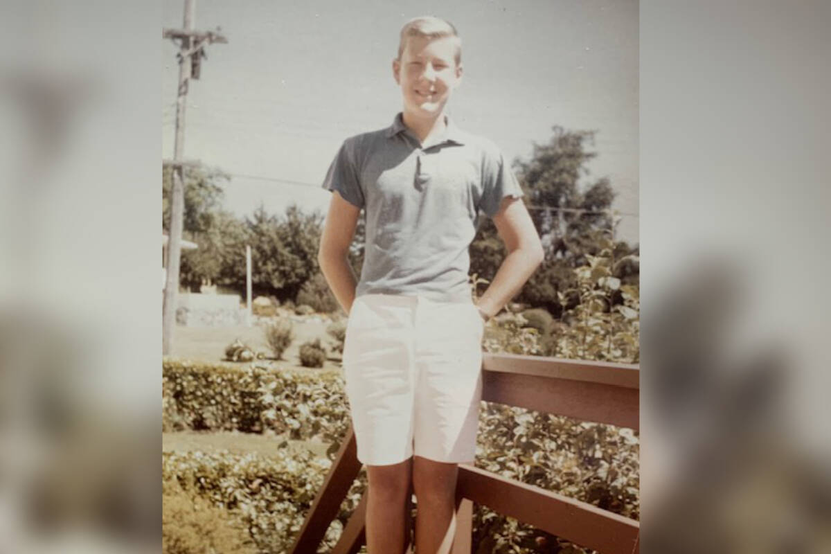 Dick Brown at 16. (Submitted photo)