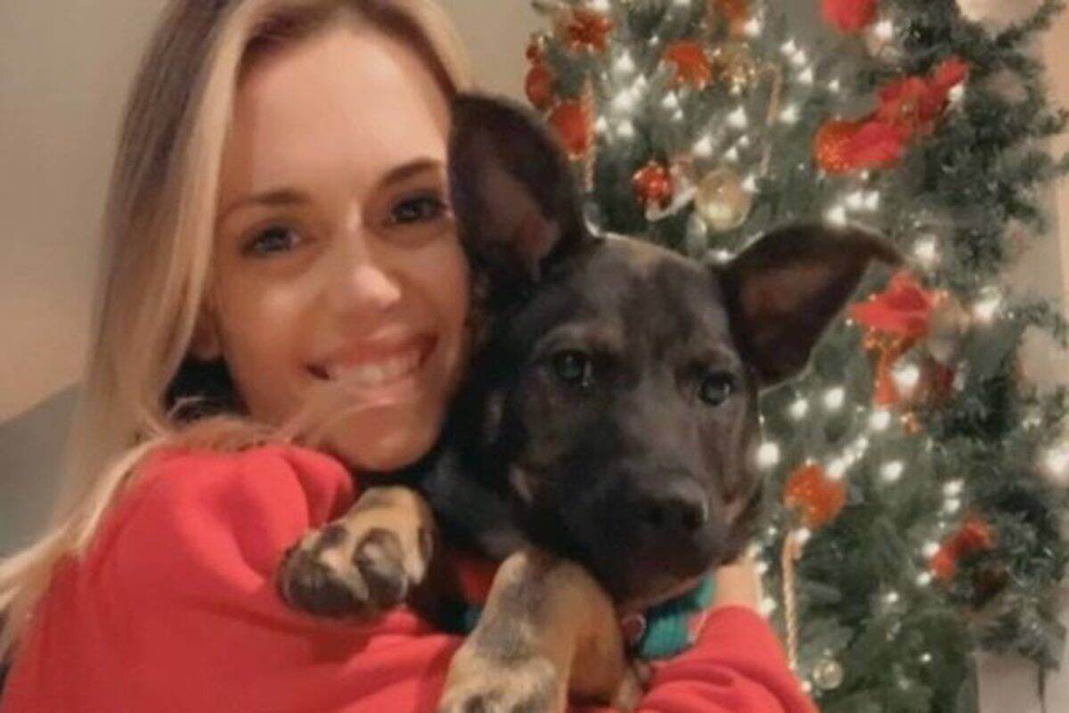 Chelsea Cardno went missing on June 14, 2022 while out walking her dog JJ (Photo - @chelscardno/Instagram)