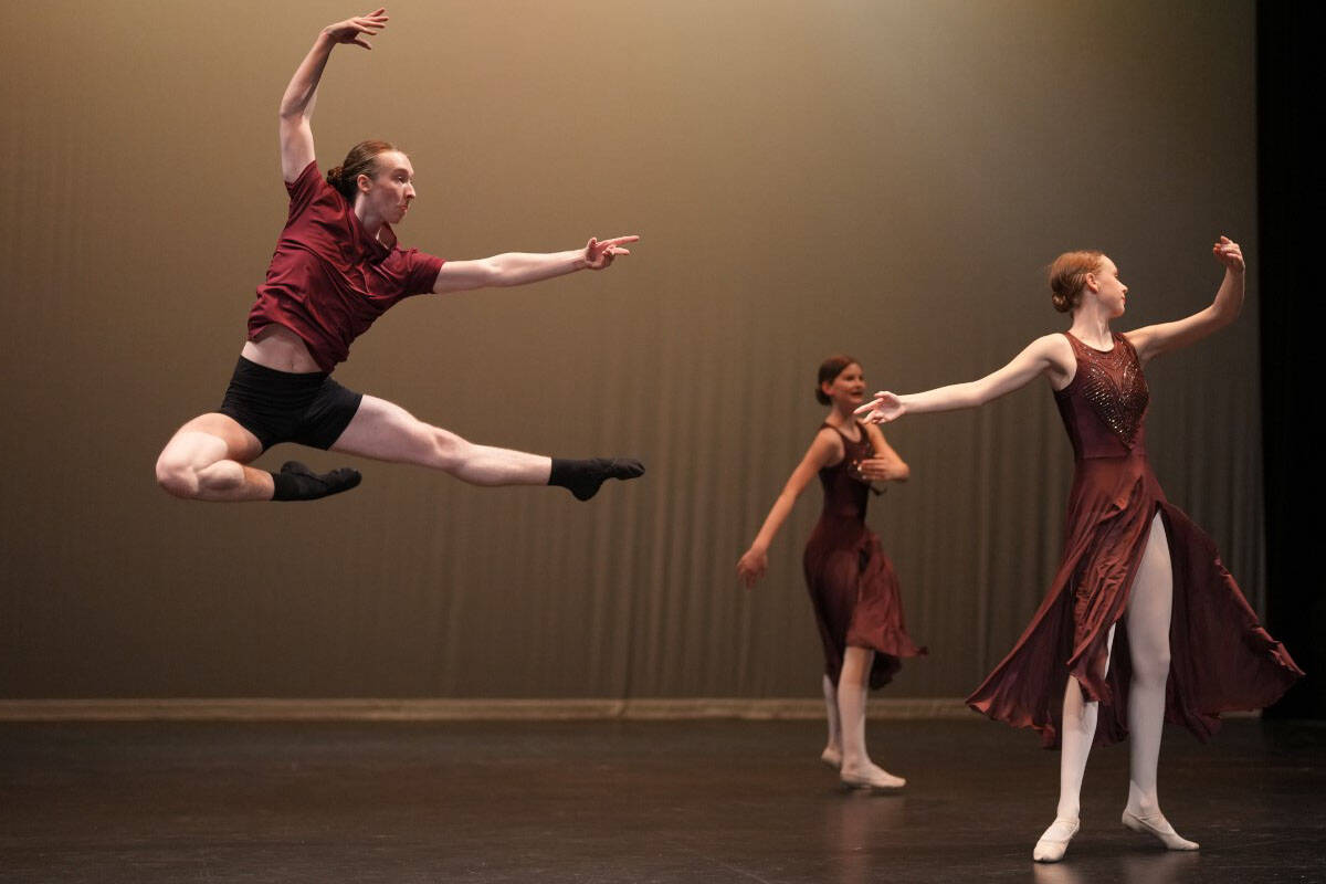 Oak Bay dancer Julian Stark is headed for a prestigious dance school in London. (Courtesy Rhonda Stark)