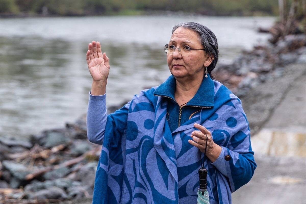 Lydia Hwitsum, Chief of the Cowichan Tribes. (B.C. government photo)
