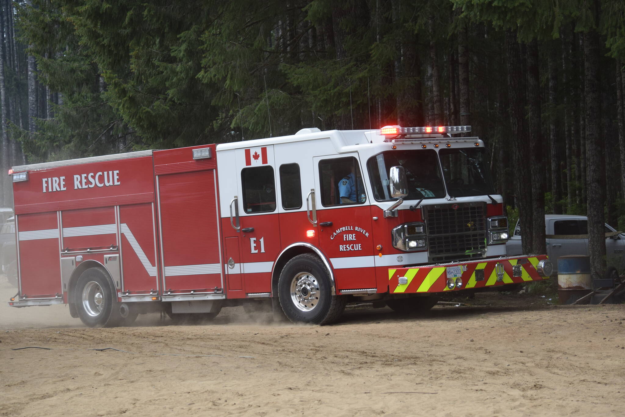 Campbell River Fire Department. Photo by Marc Kitteringham/Campbell River Mirror