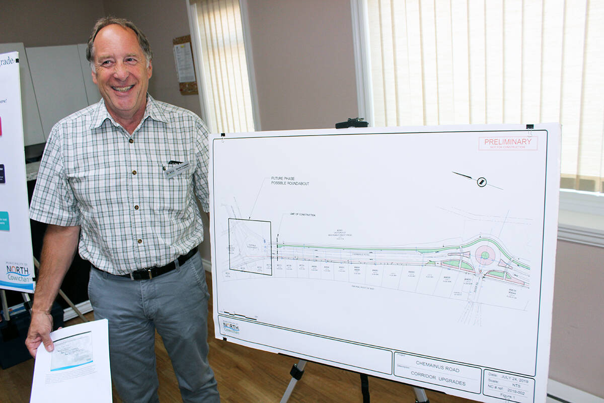 North Cowichan’s director of engineering, David Conway. (Photo by Don Bodger)