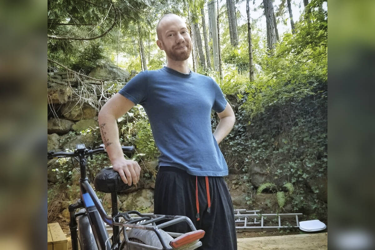 Bryce Knudtson is facing eviction from the Metchosin property on which he has resided in a tiny home for two years. District bylaws prevent any more than a primary and accessory dwelling on one lot. (Courtesy Bryce Knudtson)