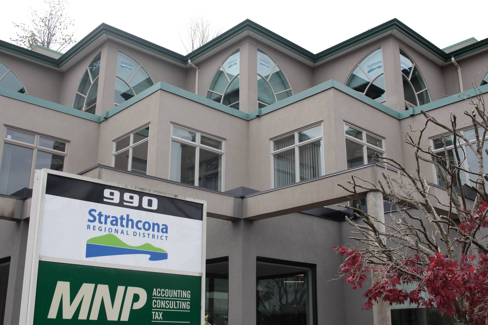 Strathcona Regional District office. Photo by Marc Kitteringham/Campbell River Mirror