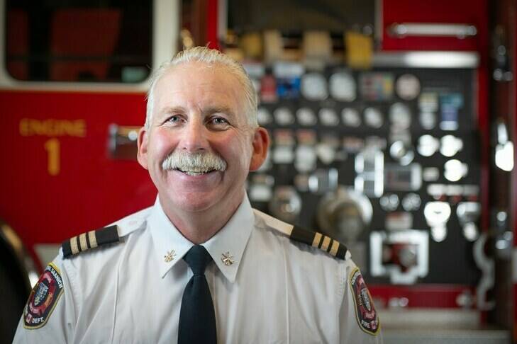 The Central Saanich Fire Department and the surrounding community are mourning the loss of former Assistant Chief Forrest Owens. (Central Saanich Volunteer Firefighters Association/Facebook)