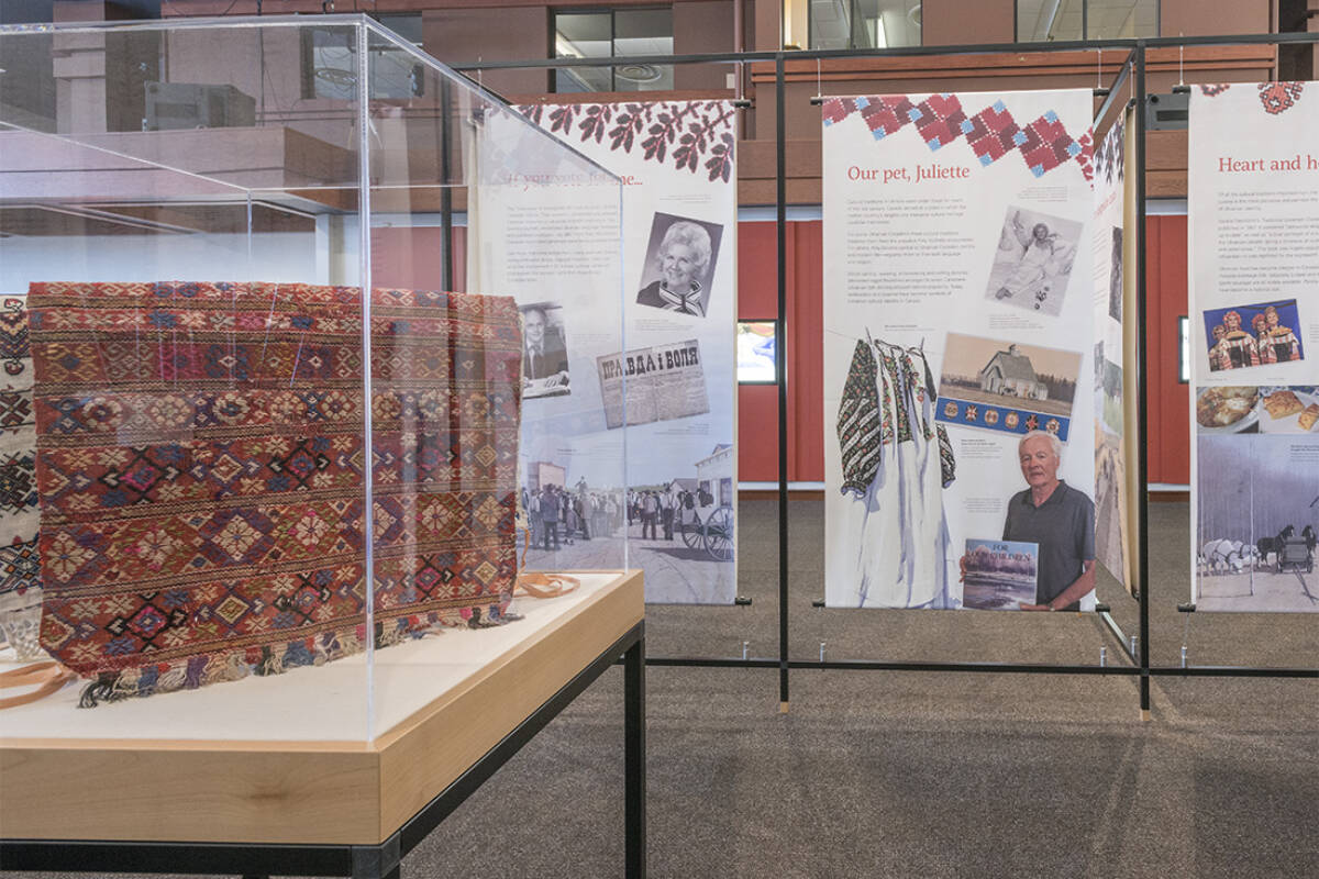 The Royal BC Museum has launched an updated free exhibition celebrating the life and contributions of Ukrainian Canadians. (Courtesy of Royal BC Museum)