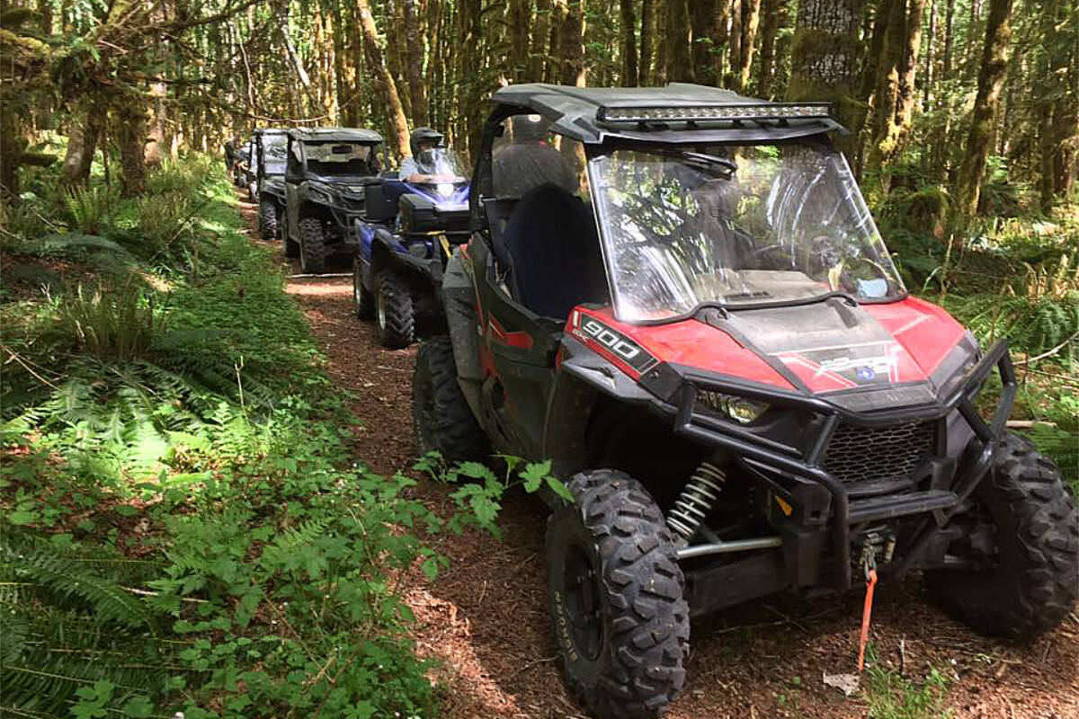 Alberni Valley Hill Climbers ATV Club is one of five to sign an access agreement with Mosaic Forest Management to access the backcountry. (AV HILL CLIMBERS CLUB PHOTO)