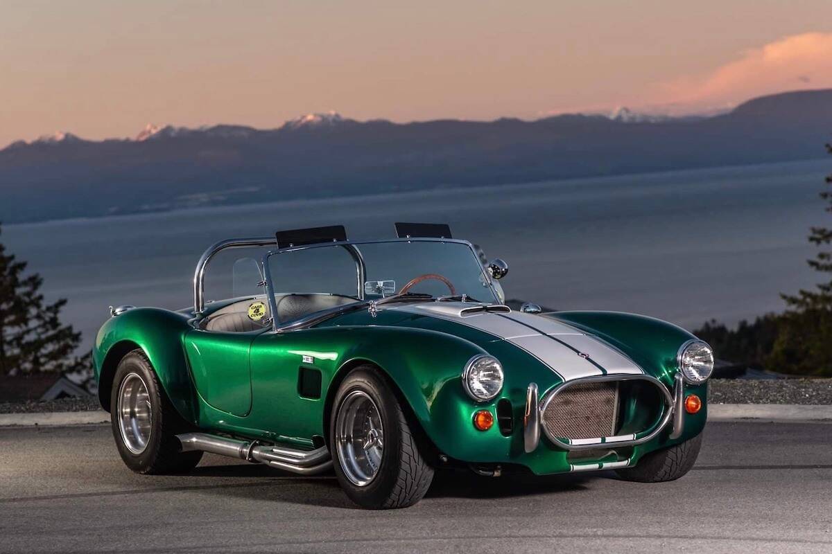 This 1966 replica Ford Shelby Cobra is one of more than 40 cars that will be part of the Victoria Sports and Import Car Show on Aug. 13. (Photo courtesy of John Rogers)