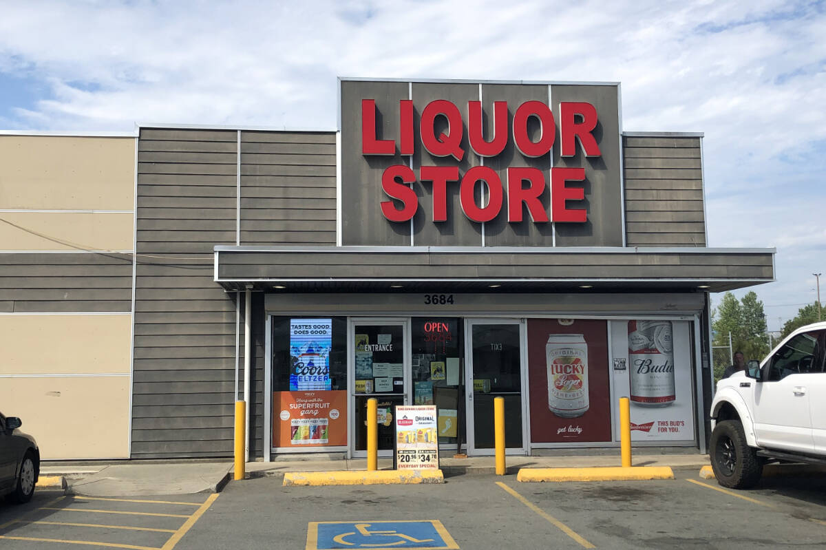 The King Edward Liquor Store is located in the 3600-block of Third Avenue in Port Alberni, B.C. (AV NEWS FILE PHOTO)