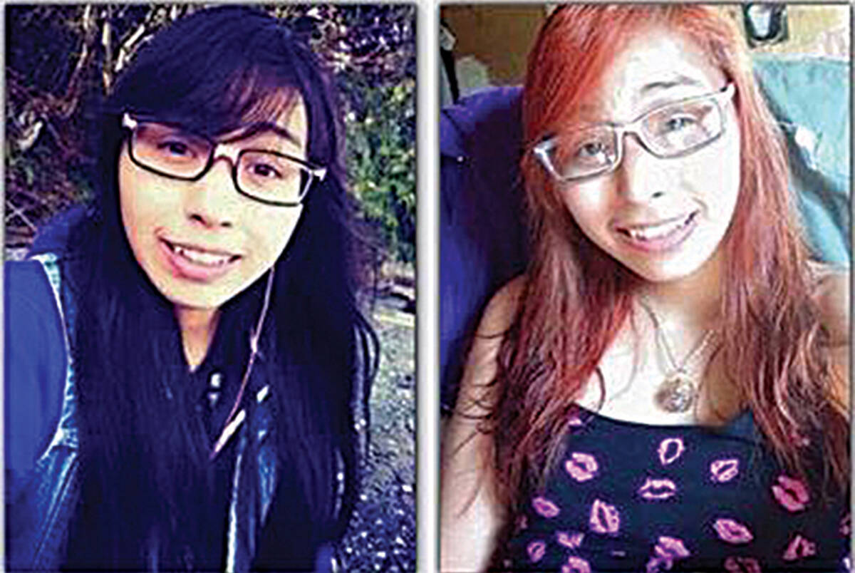 Two images of Deedee Brown with different hair colours. Her killer or killers still have not been brought to justice. (Photos submitted)