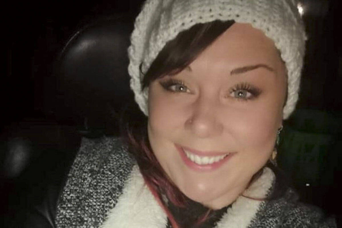 Angela Dalman was shot and killed in Langford in March 2020. Friends and family made emotional pleas during the sentencing hearing for Dalman’s murderer on Aug. 22. (Angela Suzanne/Facebook)