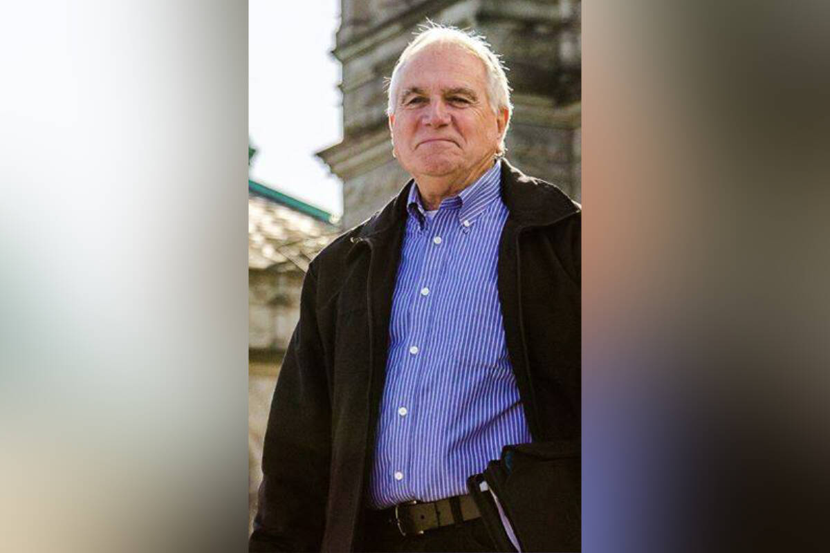 Jim Abram, pictured in 2017, is stepping back from his long-time role as Discovery Islands, Mainland Inlets director for the Strathcona Regional District. File photo