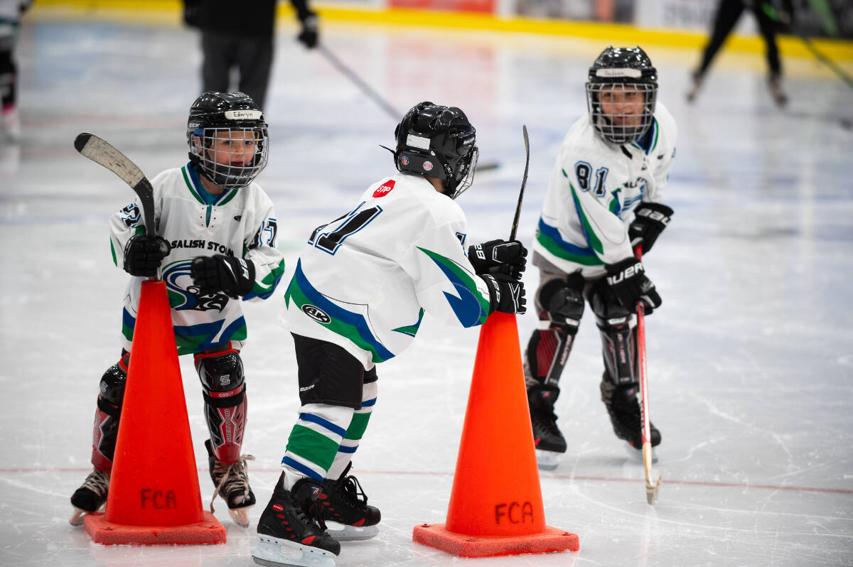 The Salish Storm Hockey Association is bringing free ice and ball hockey for Indigenous youth to the Cowichan Valley. (Submitted by the Salish Storm Hockey Association)
