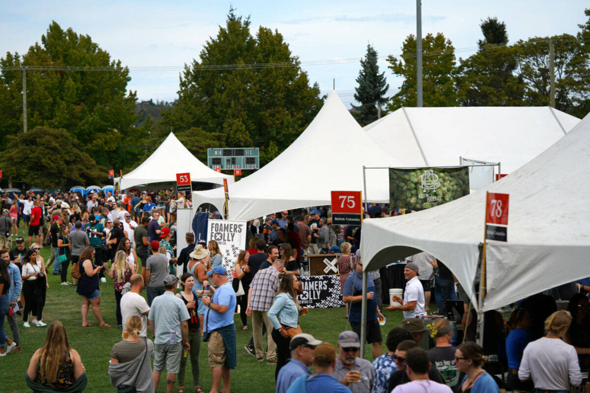 The Great Canadian Beer Festival, here seen in 2019, returns to Royal Athletic Park Sept. 9-10. (Courtesy of Great Canadian Beer Festival)
