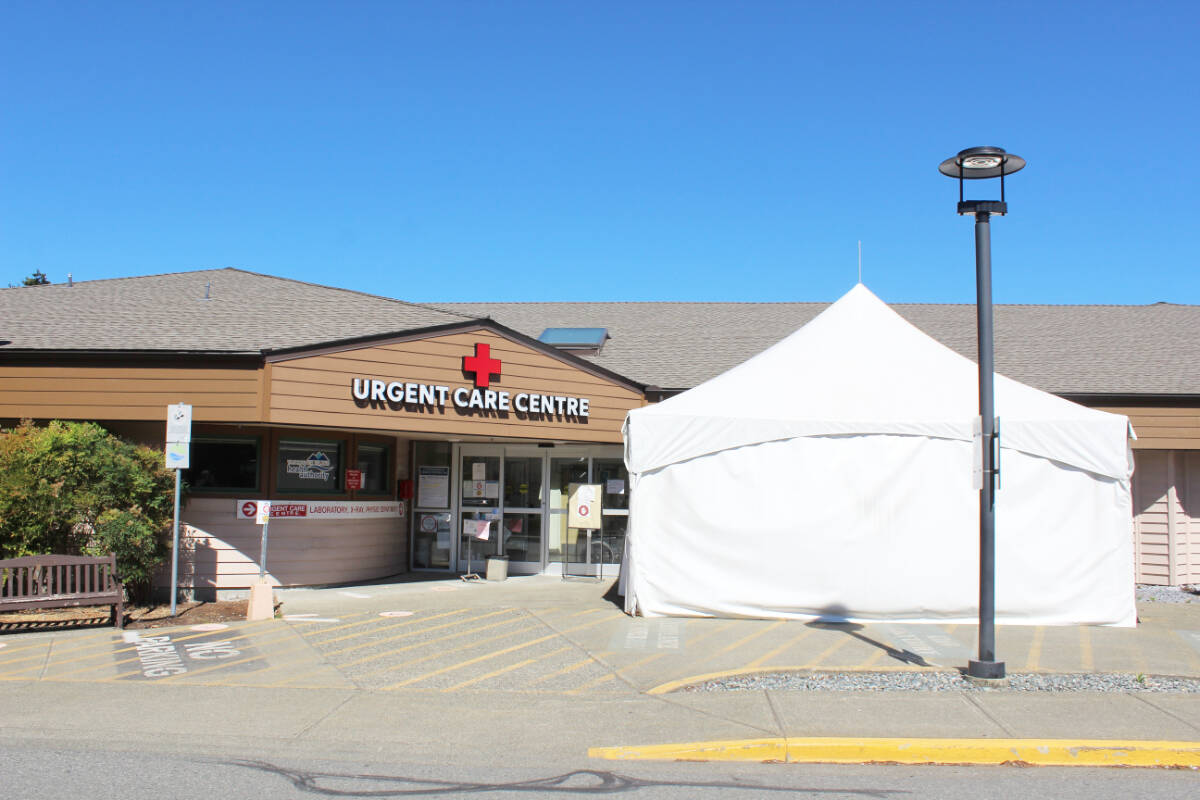 Residents are urged to take note of the Urgent Care Centre hours and closures this month. (Photo by Don Bodger)