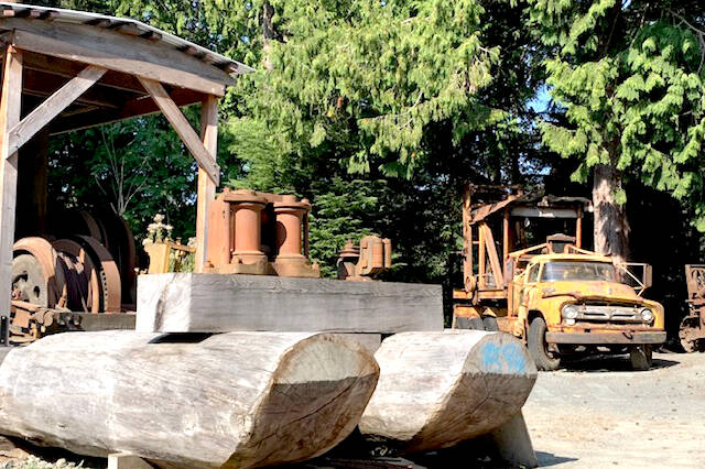Visitors to the Sooke Region Mueum open house on Sept. 17 will be among the first to view the Forestry Path outdoor exhibit. (Contributed - Sooke Region Museum)