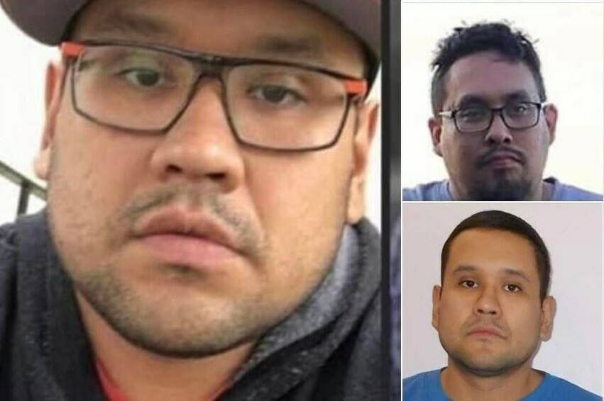 Myles Sanderson, seen in a police handout photo, is described by police as six-foot-one and 240 pounds with black hair and brown eyes. Police say Sanderson, who has a violent criminal record and is considered dangerous, remains on the loose, but he may be injured. THE CANADIAN PRESS/HO-Saskatchewan RCMP, *MANDATORY CREDIT*