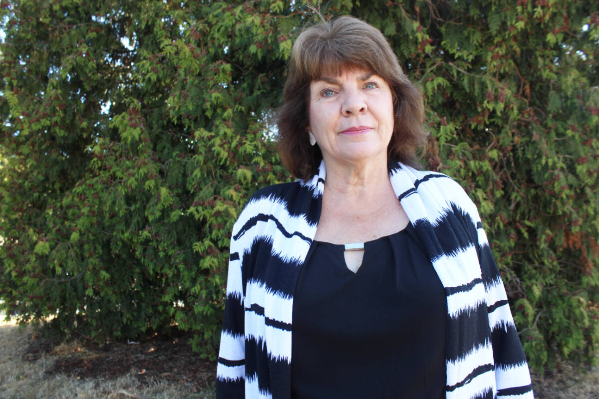 Joyce Behnsen has changed her mind about running for mayor, but instead will be putting her name on the ballot for councillor. (Photo by Don Bodger)