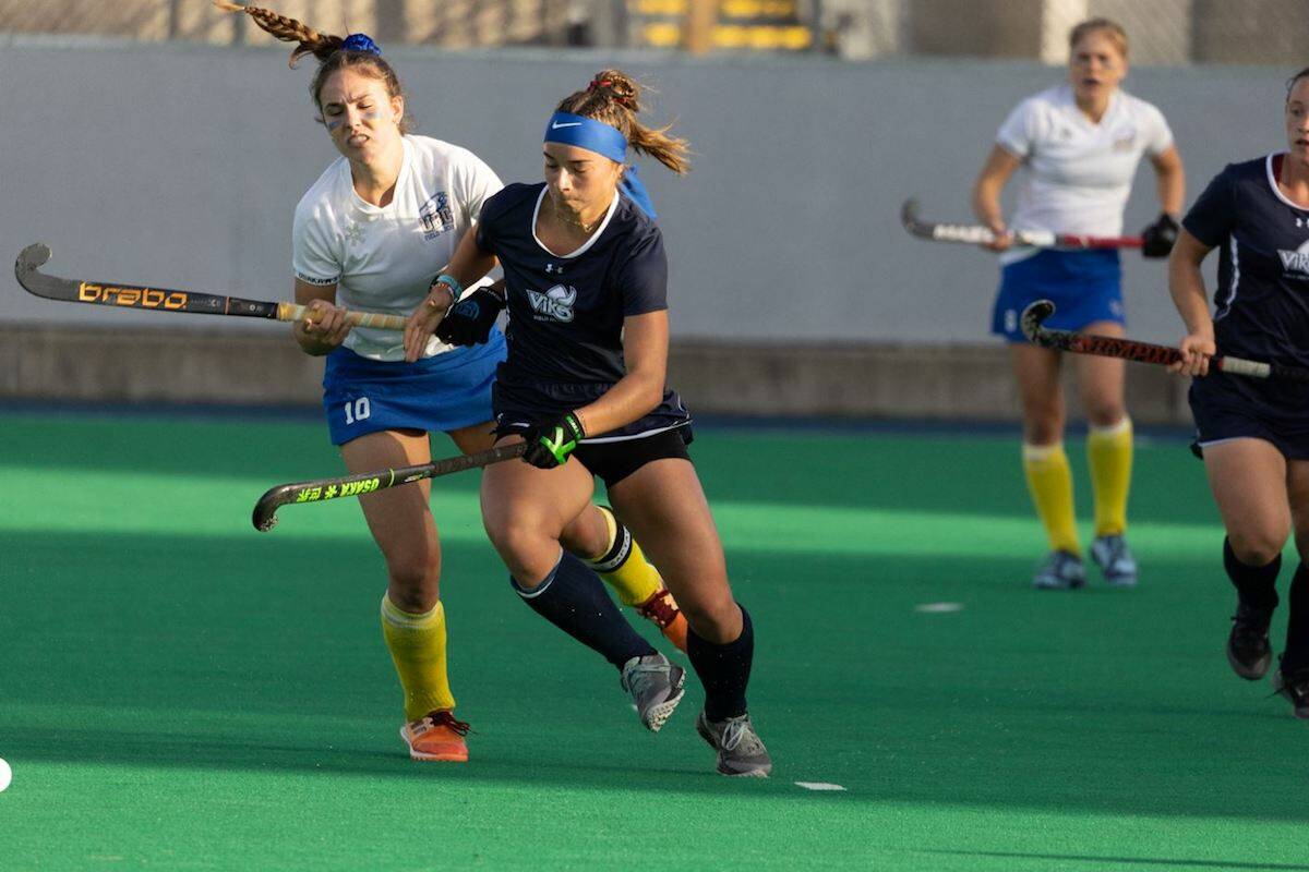 The University of Victoria’s Nora Struchtrup was named the Canada West field hockey play of the week after the season’s opening weekend. (Courtesy of UVic)