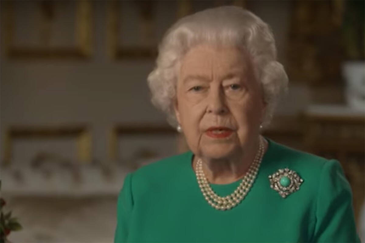 Queen Elizabeth. (The Royal Family)