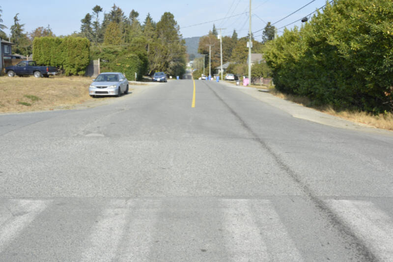 Sooke district council is seeking a $500,000 provincial grant to upgrade the Charters Road Corridor from Golledge Avenue to Highway 14. (Kevin Laird - Sooke News Mirror)