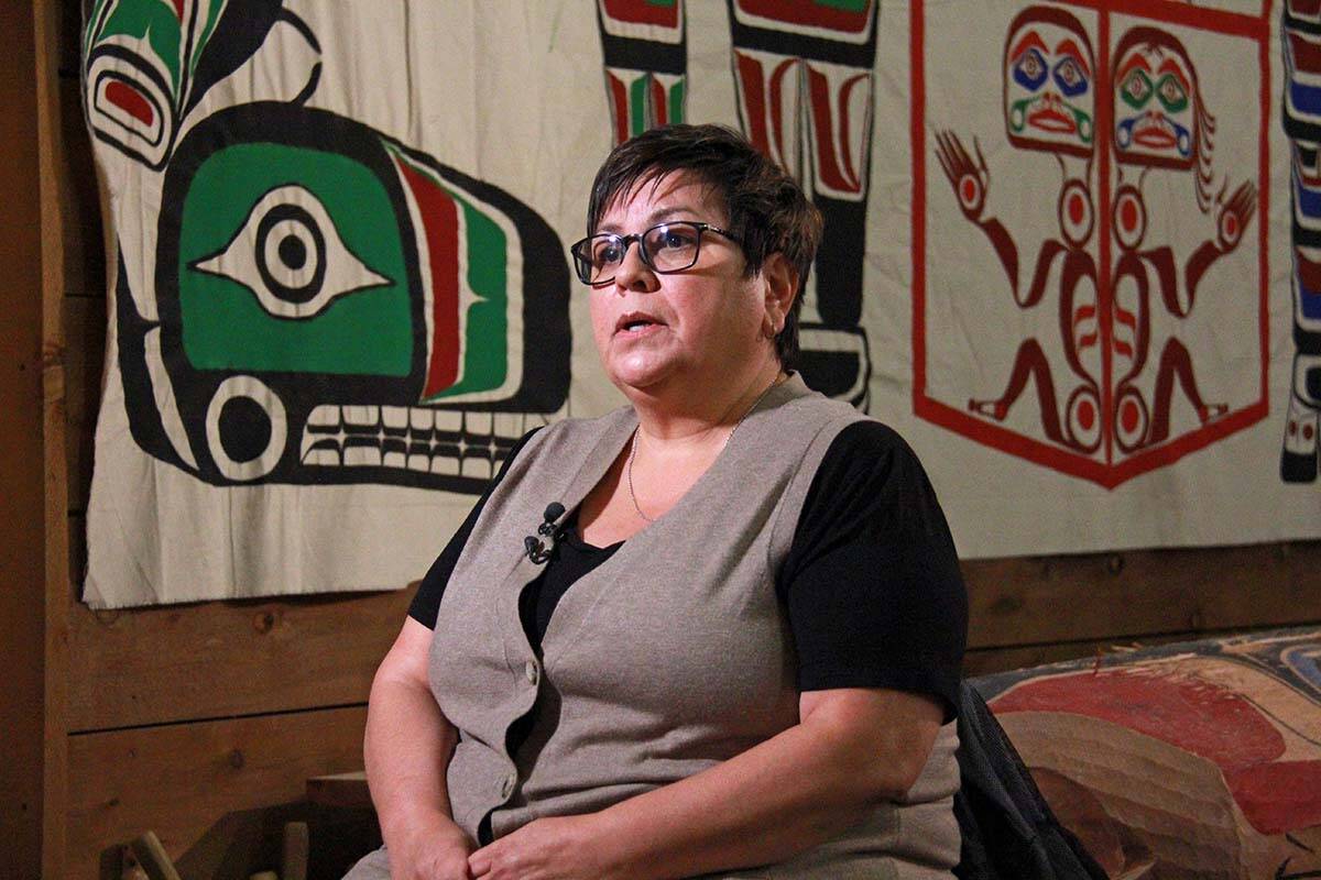 Mary Brown, program coordinator for the Heiltsuk Gvi’las Restorative Justice Department, is developing a new program for at-risk young women in Bella Bella using $100,000 from a human rights complaint settlement with the Vancouver Police Board. (Jane Skrypnek/Black Press Media)