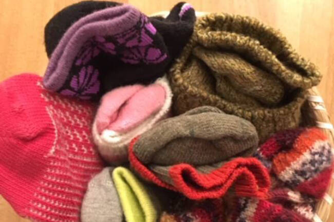 The annual Victoria Cool Aid fundraiser sees socks distributed through 25 organizations from Nanaimo to Victoria and Salt Spring Island. (Cool Aid Society/Facebook)
