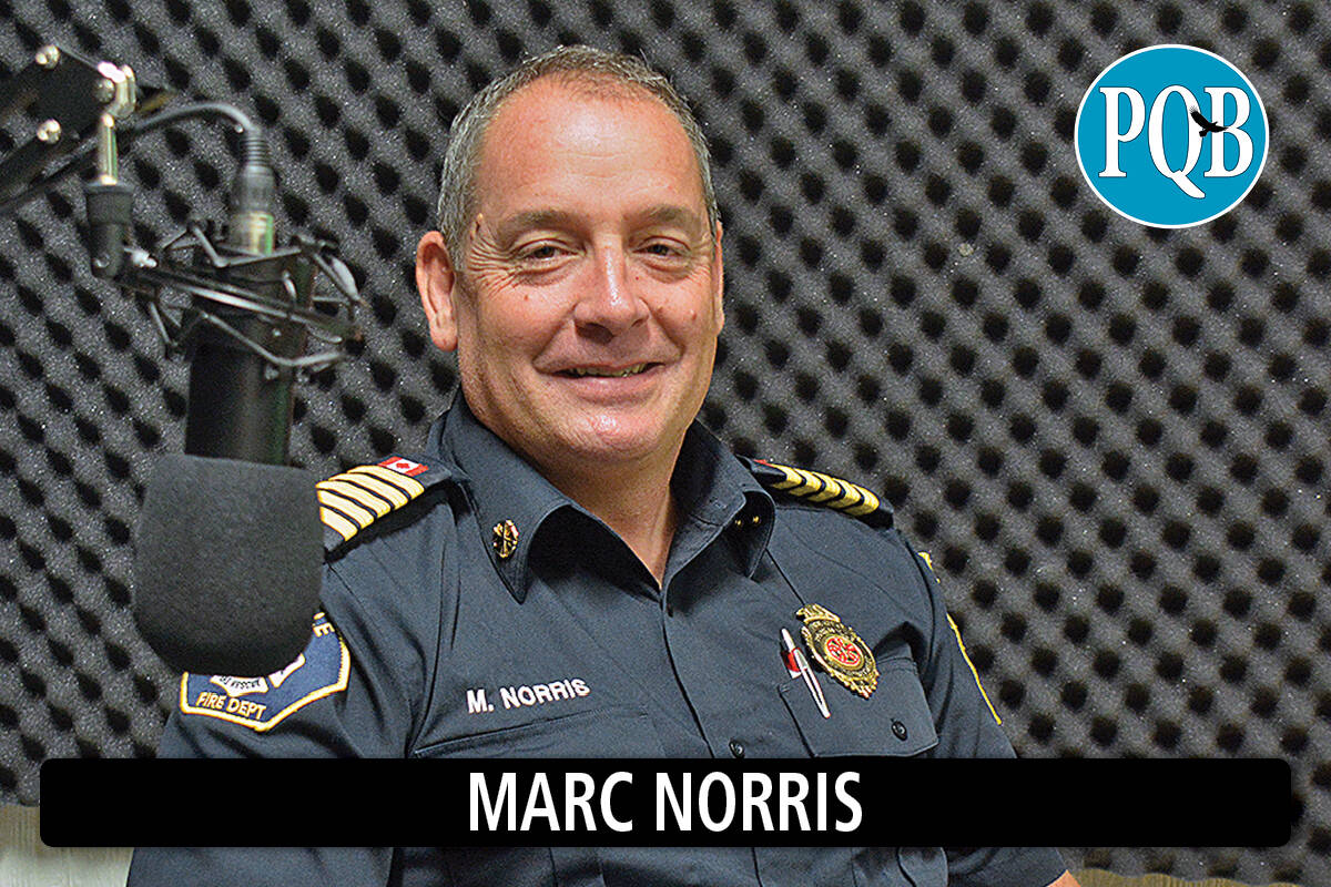 Marc Norris, fire chief for Parksville. (PQB News file photo)