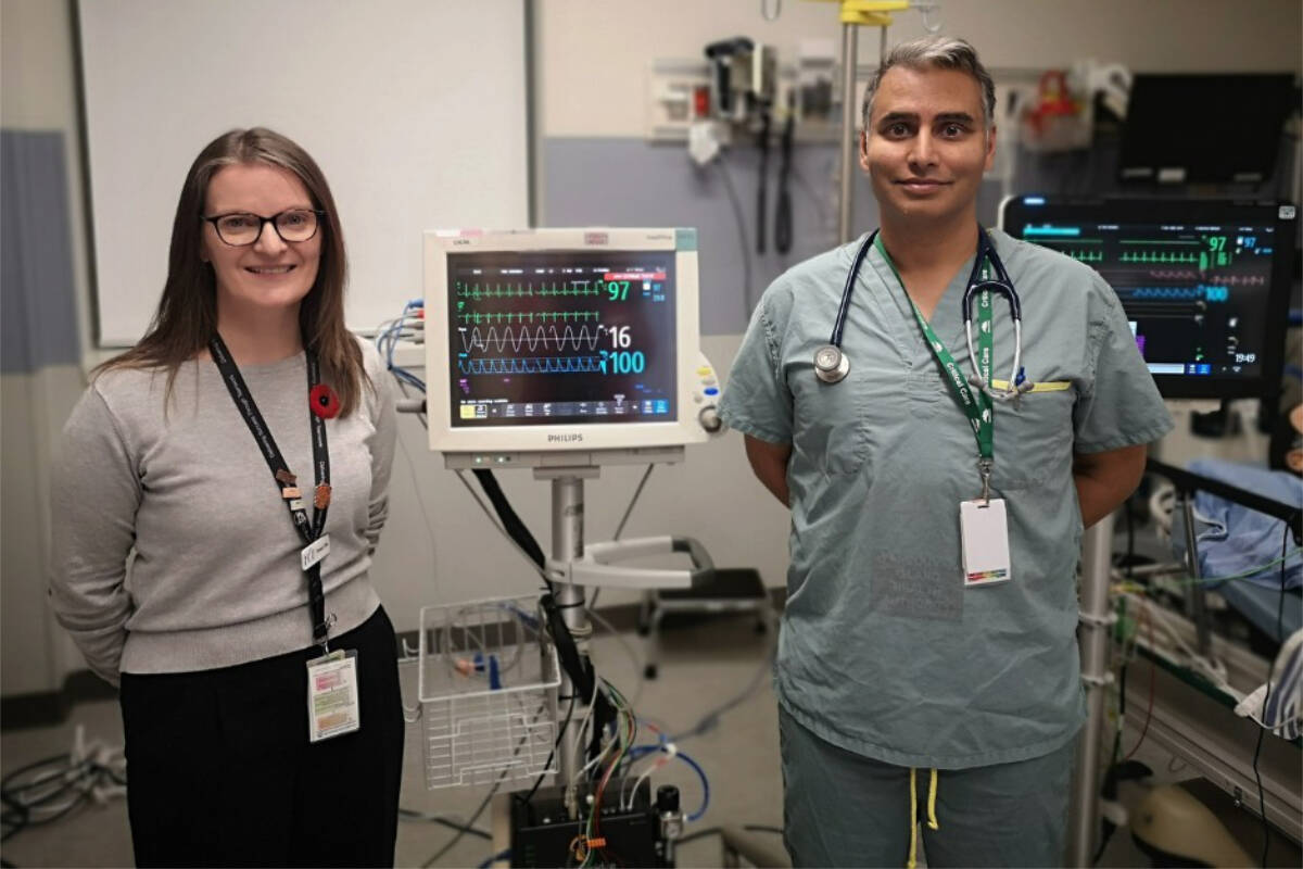 Victoria General Hospital’s current intensive care unit patient monitoring system is more than 17 years old. (Victoria Hospitals Foundation/Facebook)