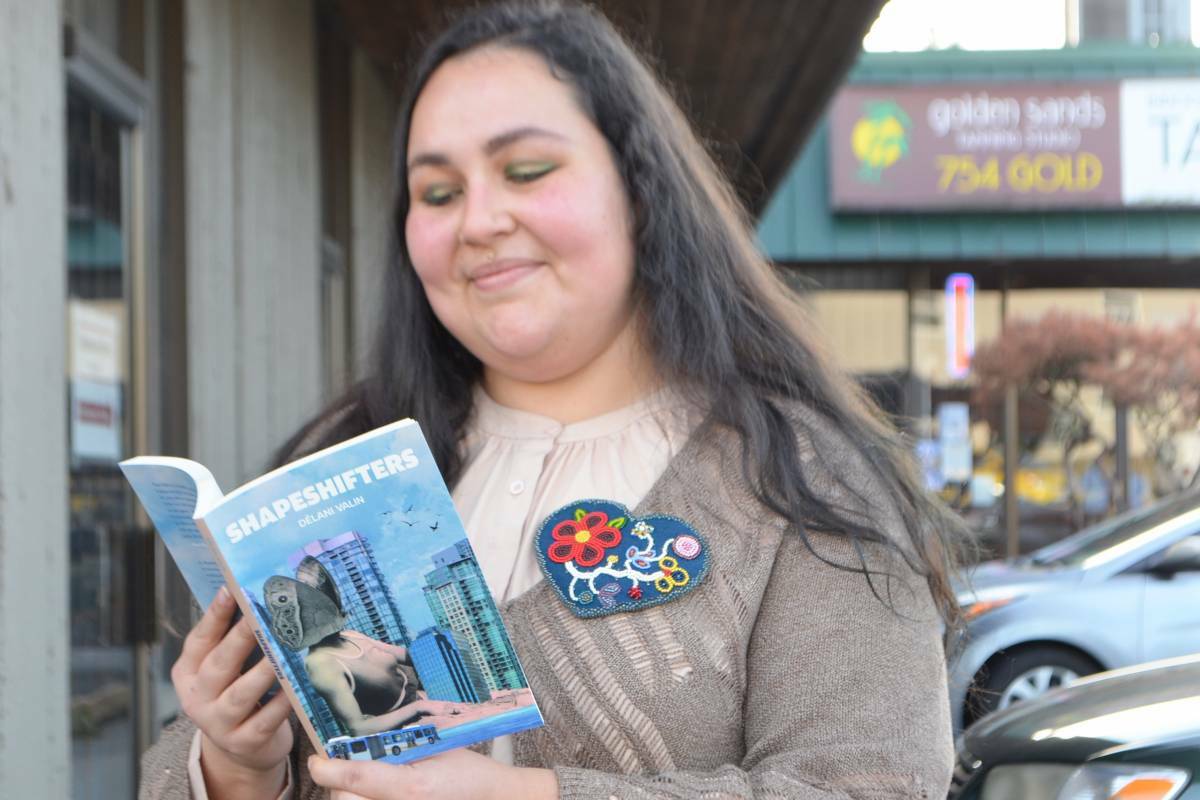 Author Délani Valin’s debut poetry book ‘Shapeshifters’ explores the concepts of identity and personas. (Mandy Moraes/News Bulletin)