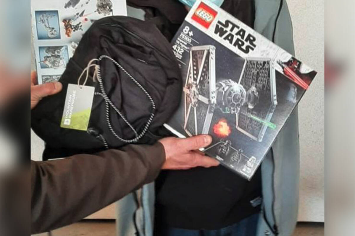 VicPD arrested 17 people and recovered weapons and thousands of dollars worth of stolen merchandise during a recent crackdown on retail theft. (Courtesy of VicPD)