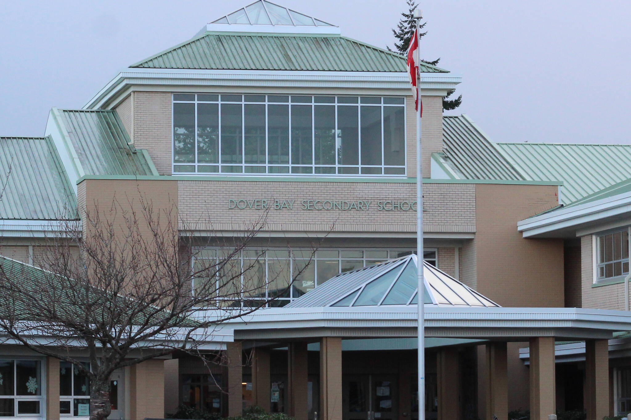 Dover Bay Secondary School will be closed Monday and Tuesday, Dec. 12-13, after at transformer failed, knocking out electricity. (News Bulletin file photo)